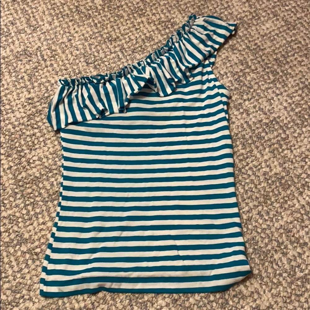 United Colors of Benetton one shoulder shirt